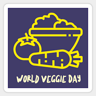 World Veggie Day Magnet